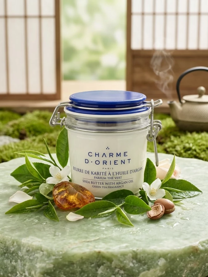 Beurre de Karité Thé Vert Charme d'Orient