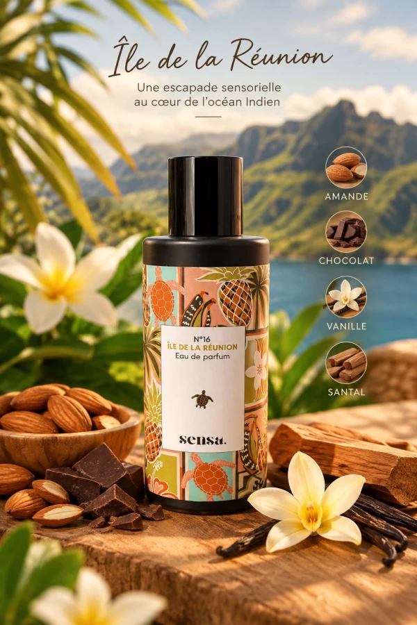 Eau de Parfum Île de la Réunion – Eskalia 100ml