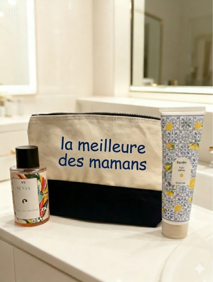 trousse de toilette personnalisable