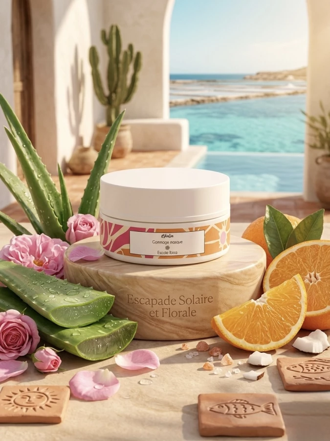 Gommage masque Ibiza Eskalia