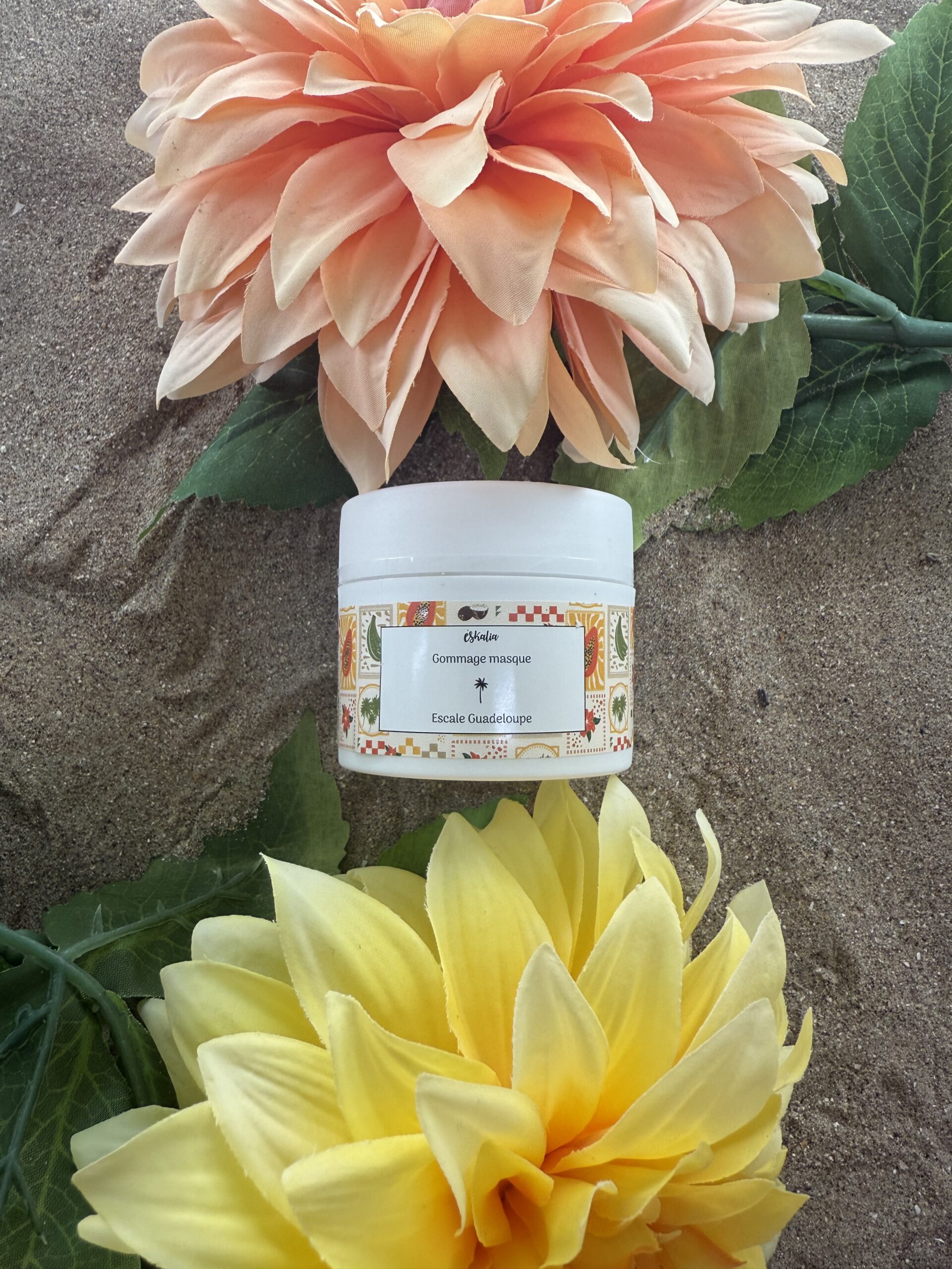 Gommage Masque visage Guadeloupe Eskalia
