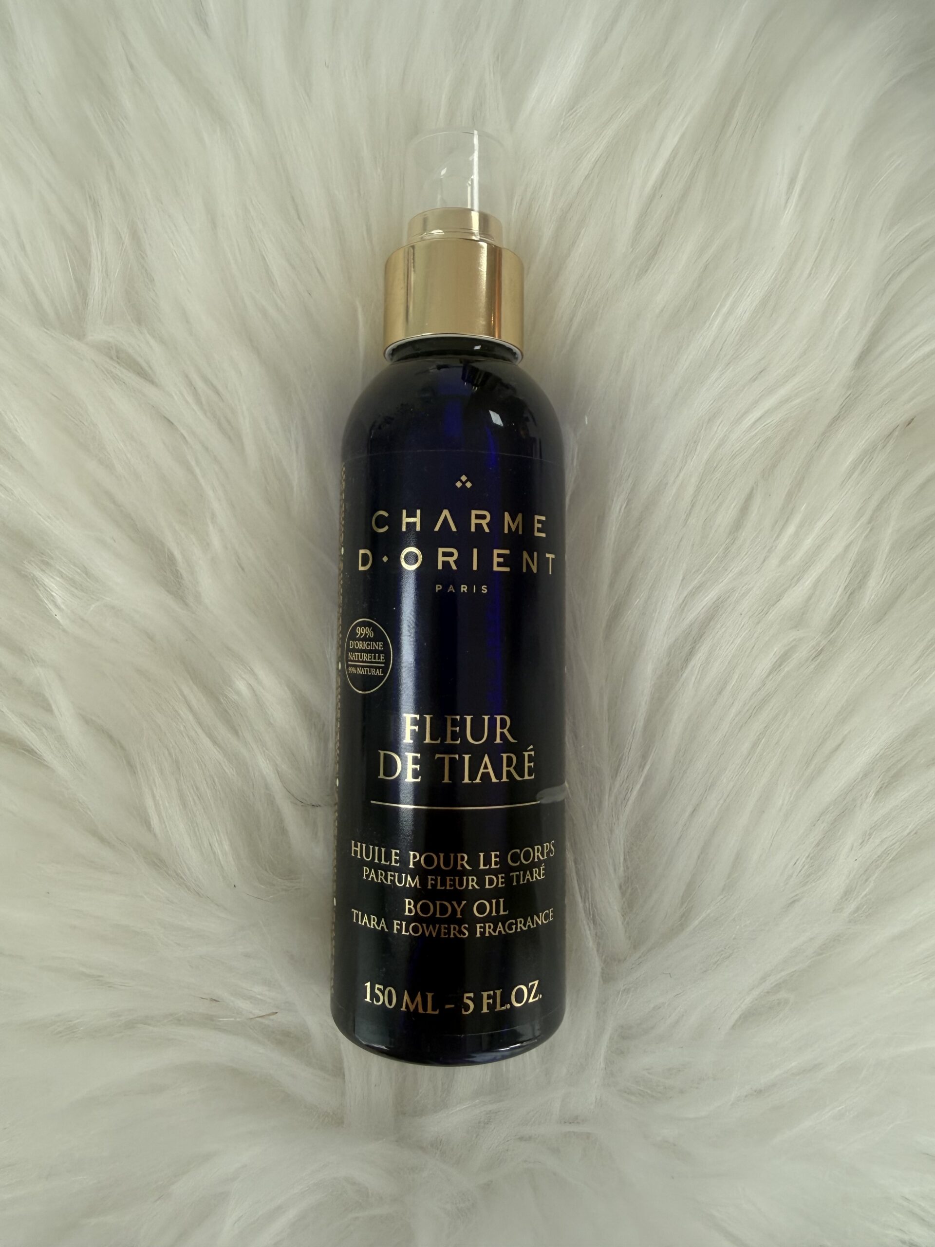 Huile Corps Fleur de Tiaré Charme d'orient