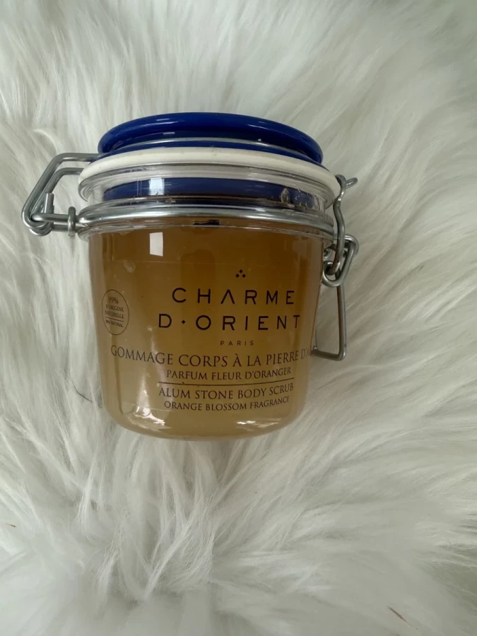 Gommage Corps Pierre d'Alun Fleur d'Oranger Charme d'orient