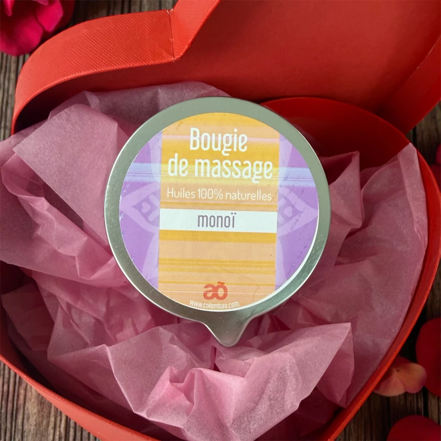 Bougie de massage Monoi
