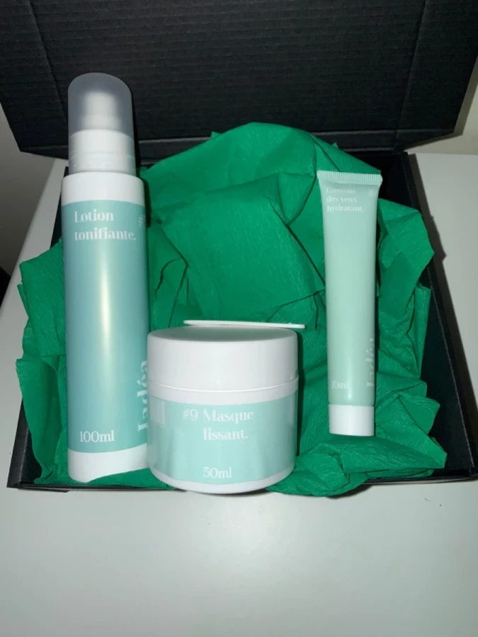 coffret soin visage hydratant Jadea