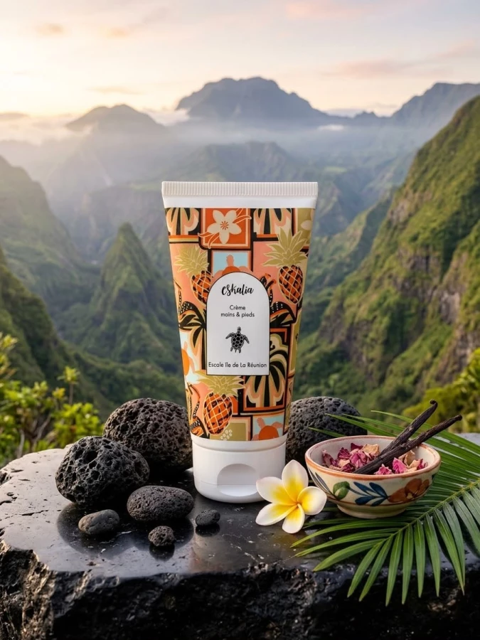 Crème Mains & Pieds Île de la Réunion – Eskalia