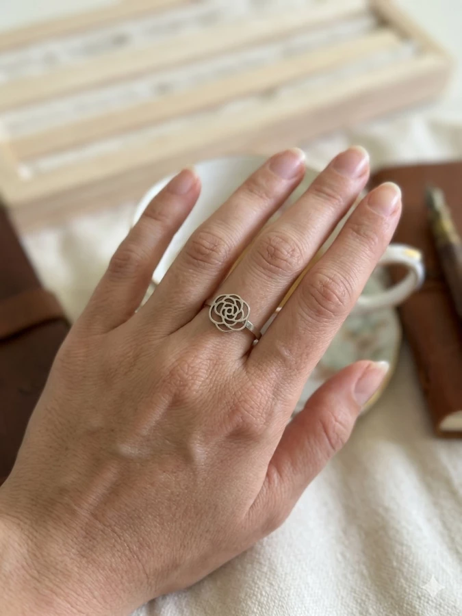 Bague Rose Nakupenda