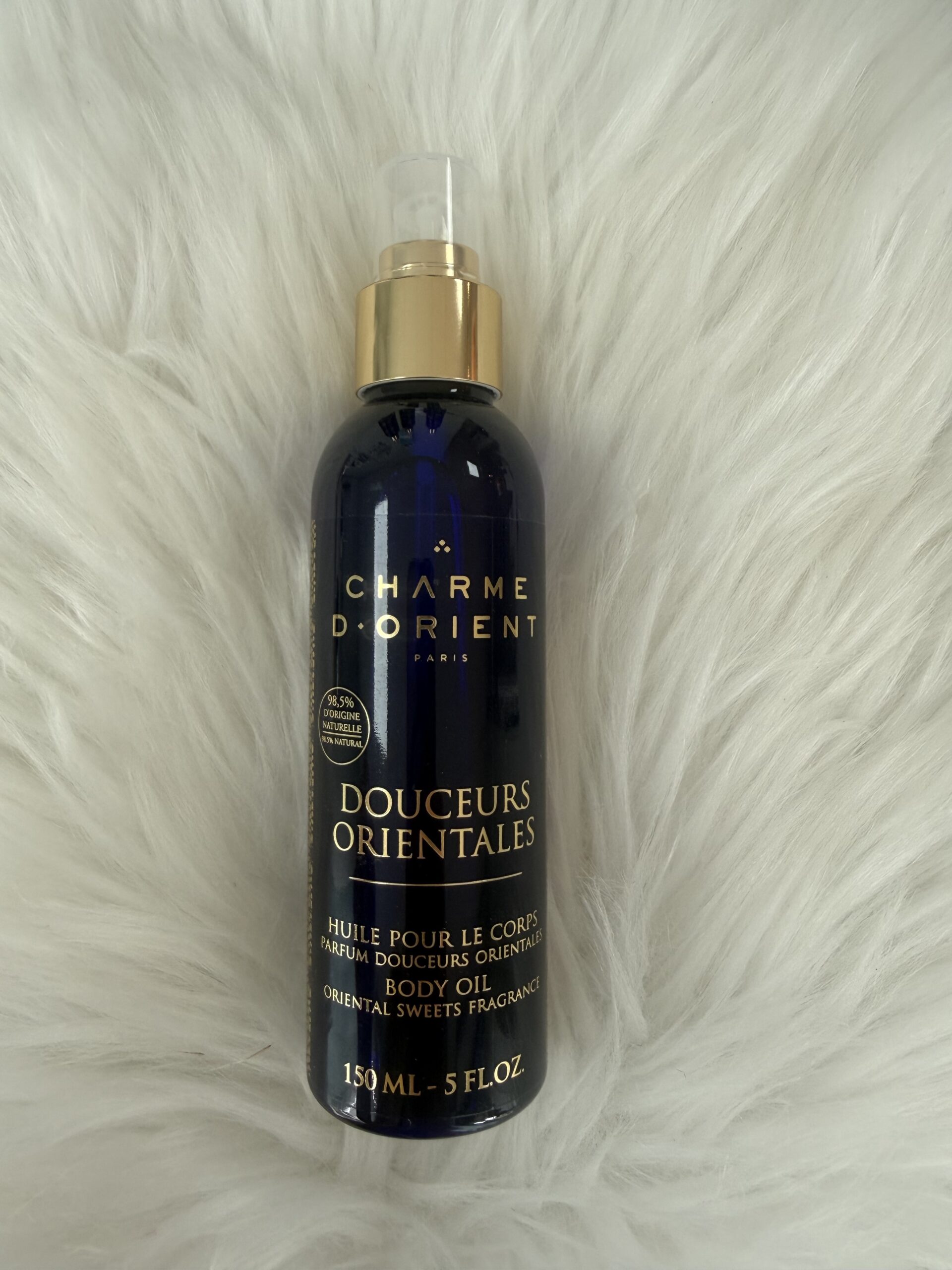 Huile corps Douceurs Orientales Charme d'orient