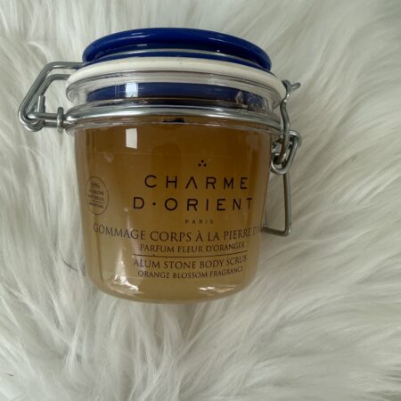 Gommage Corps Pierre d'Alun Fleur d'Oranger Charme d'orient