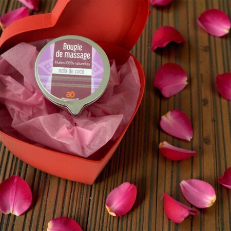 Bougie de massage Noix de Coco