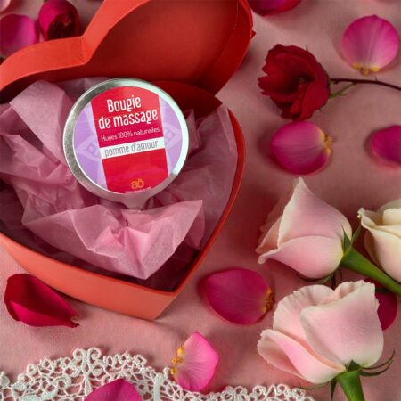 Bougie de massage Pomme D'Amour