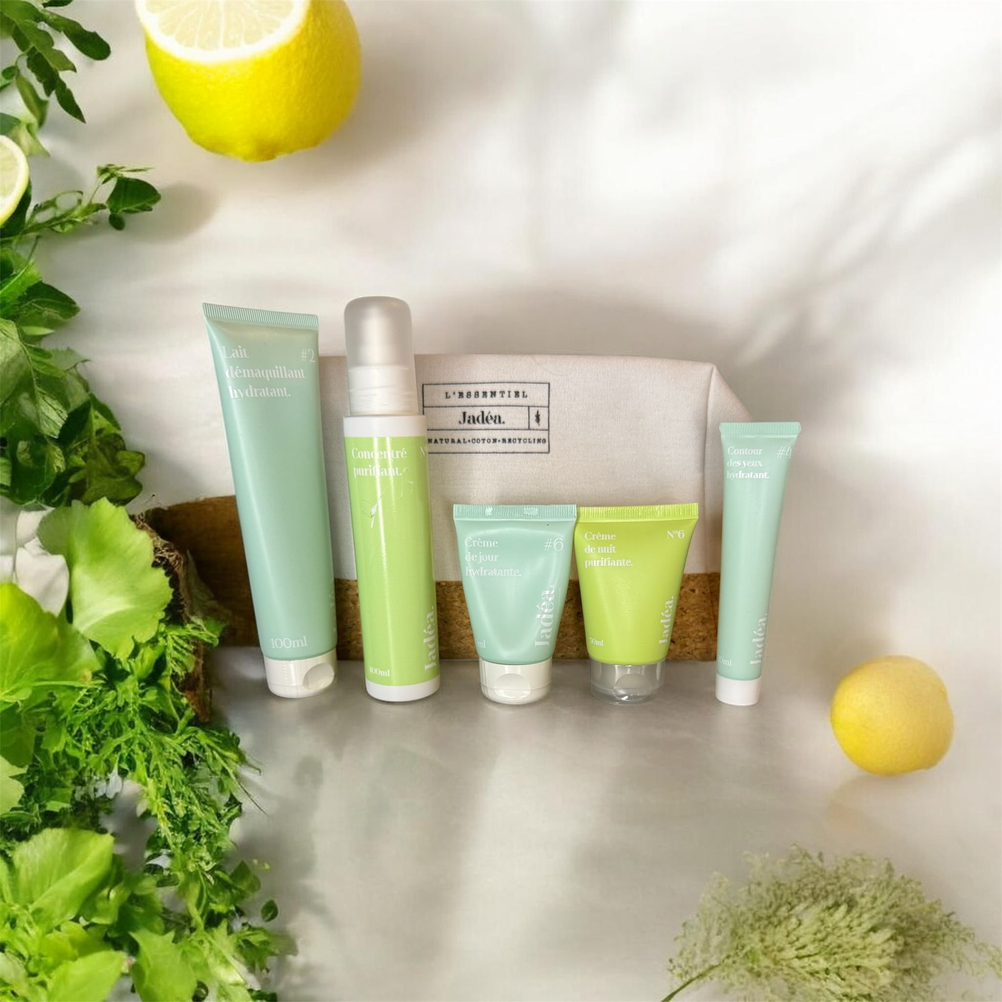 coffret base peau deshydratée acneique